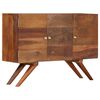 vidaXL Sideboard Brown Solid Reclaimed Wood 110x30x75 cm