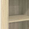 vidaXL Highboard Sonoma Oak 45x41x124 cm Engineered Wood