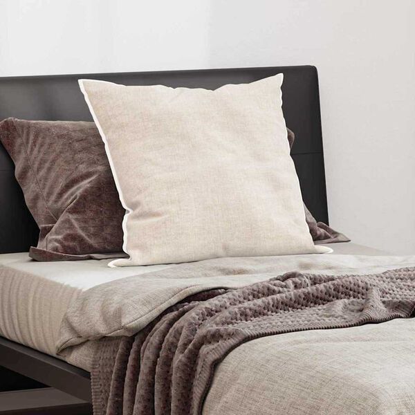 vidaXL Pillow with Pillow White Polyester