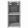 vidaXL Hanging Cabinet Grey Sonoma 20 x 29.5 x 40 cm Engineered Wood