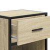 vidaXL Bedside Cabinet Sonoma Oak 40x31x50 cm Engineered Wood