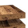 vidaXL Coffee Table 360-Degree Rotatable Old Wood 90x90x34.5 cm