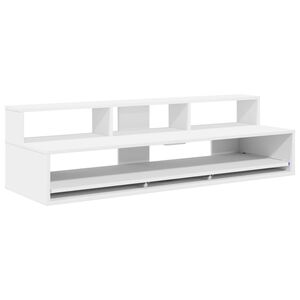 vidaXL Studio Desk White 110 x 42.5 x 36 cm Engineered Wood