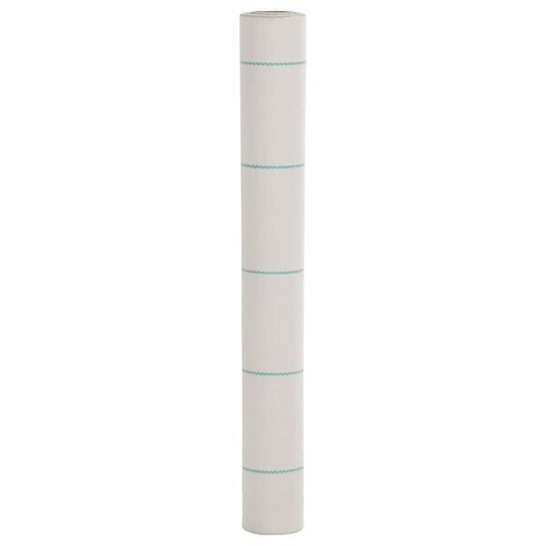 vidaXL Weed Membrane White 1x100 m PP