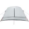 vidaXL Family Tent Cabin 6-Person White Blackout Fabric Waterproof