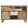 vidaXL Sideboard 140x38x90 cm Solid Mango Wood