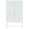 vidaXL Highboard White 80x35x135 cm Steel