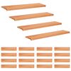 vidaXL Stair Treads 20 pcs 110 x 30 x 2 cm Varnish Solid Beech Wood