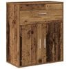 vidaXL Sideboard with Drawer Old Wood 60 x 31 x 70 cm Engineered Wood