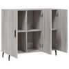 vidaXL Sideboard Grey Sonoma 90x34x80 cm Engineered Wood