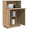 vidaXL Desk Artisan Oak 71.5 x 31.5 x 106.5 cm Engineered Wood