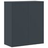 vidaXL File Cabinet Anthracite 90x40x145 cm Steel