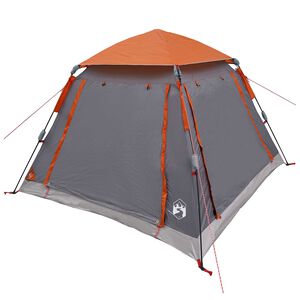 vidaXL Instant Tent with Rainfly 3-Person Quick-Release 185T Polyester