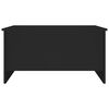 vidaXL Coffee Table Black 80x55.5x41.5 cm Engineered Wood