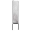 vidaXL Garden Privacy Screen Silver 32 x 140 cm Stainless steel