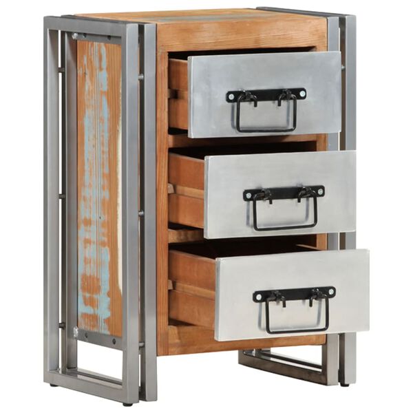 vidaXL Drawer Cabinet 40x30x60 cm Solid Reclaimed Wood