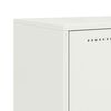 vidaXL Highboard White 68.5x38.5x107 cm Steel
