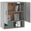 vidaXL Wall Cabinet Grey Sonoma 60x31x70 cm Engineered Wood
