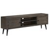 vidaXL TV Cabinet Solid Mango Wood 140x30x45 cm
