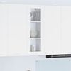 vidaXL Hanging Cabinet White 40 x 31 x 100 cm Engineered Wood