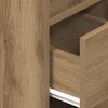 vidaXL Bedside Cabinet with Drawer Artisan Oak 25x31x66 cm