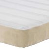 vidaXL Bed Mattress with Mattress Sage 180 x 200 cm Fabric