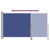 vidaXL Patio Retractable Side Awning 140 x 300 cm Blue