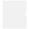 vidaXL Sink Cabinet with Built-in Basin White Engineered Wood