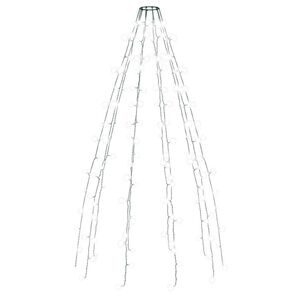 vidaXL Christmas Tree Net Lights with 150 LEDs Cold White 150 cm