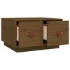vidaXL Coffee Table Honey Brown 60x53x35 cm Solid Wood Pine