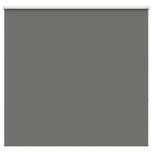 vidaXL Roller Blind Blackout Grey 160x175 cm Fabric Width 156.6 cm Polyester