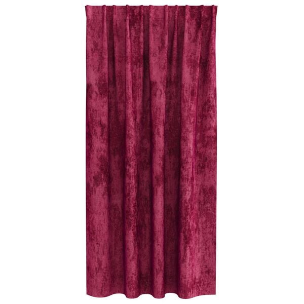 vidaXL Velvet Curtains 2 pcs Wine red 175 x 140 cm Velvet