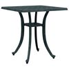 vidaXL Garden Table Green 53x53x53 cm Cast Aluminium