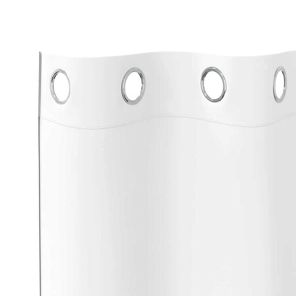 vidaXL Blackout Curtains with Rings 2 pcs Pure White 260 x 140 cm