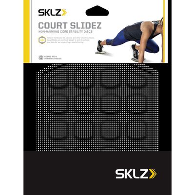 SKLZ Core Stability Discs Court Slidez Grey and Black