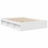 vidaXL Bed Frame without Mattress White 160x200 cm