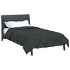 vidaXL Full Year Duvet Anthracite 200 x 135 cm Microfiber