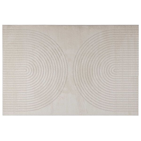 vidaXL Area Rugs Rectangular Cream 170 x 120 cm