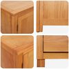 vidaXL Storage Furniture Set with Storage Brown Engineered wood