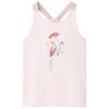 vidaXL Kids'Tank Top Soft Pink 116