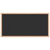 vidaXL Chalkboard with Solid Pine Wood Frame Black 60x30 cm