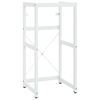 vidaXL Bathroom Washbasin Frame White 40x38x83 cm Iron