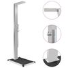 vidaXL Shower Panel | Silver | Stainless steel, WPC | Large | Outdoor Shower