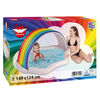 Happy People Inflatable Pool with Canopy 149x124 cm