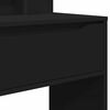 vidaXL Bedroom Dressing Tables with Drawer Black 80 x 39.6 x 135 cm