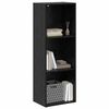 vidaXL Bookshelf Black Oak 40 x 30 x 114 cm Engineered Wood