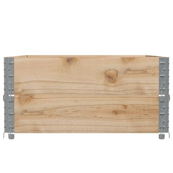 vidaXL Garden Planter 120x80 cm Solid Wood Pine