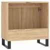 vidaXL Bathroom Cabinet Sonoma Oak 58x33x60 cm Engineered Wood