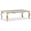 vidaXL Coffee Table Solid Acacia Wood 110x60x35 cm