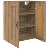 vidaXL Wall Mounted Cabinet Artisan Oak 69.5 x 34 x 90 cm